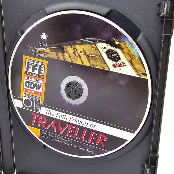 Traveller 5 Science-Fiction Adventure RPG CD-ROM FFE 300 - Picture 4 of 9
